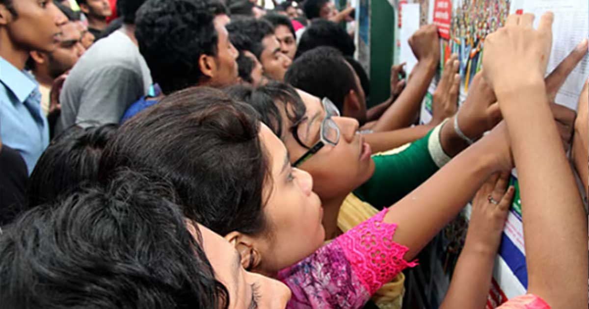 এইচএসসি পরীক্ষার ফল প্রকাশ, পাসের হার ৫৮.৮৩