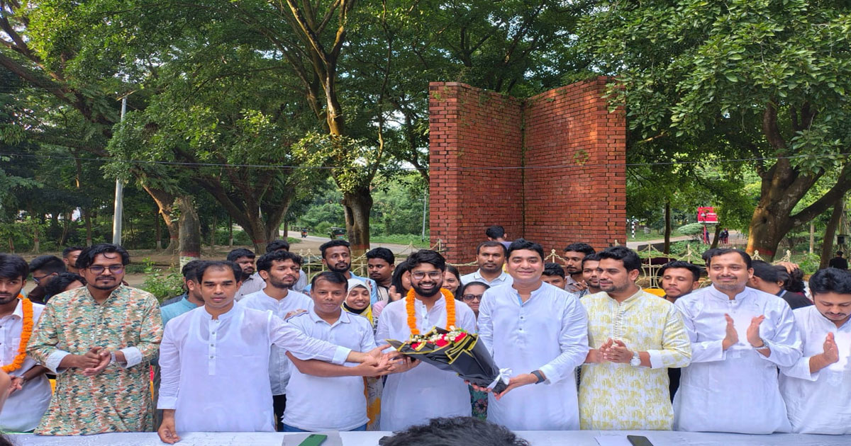 চাকসুতে এজিএস পদে জয়ী ছাত্রদলের আইয়ুবুর রহমান তৌফিক