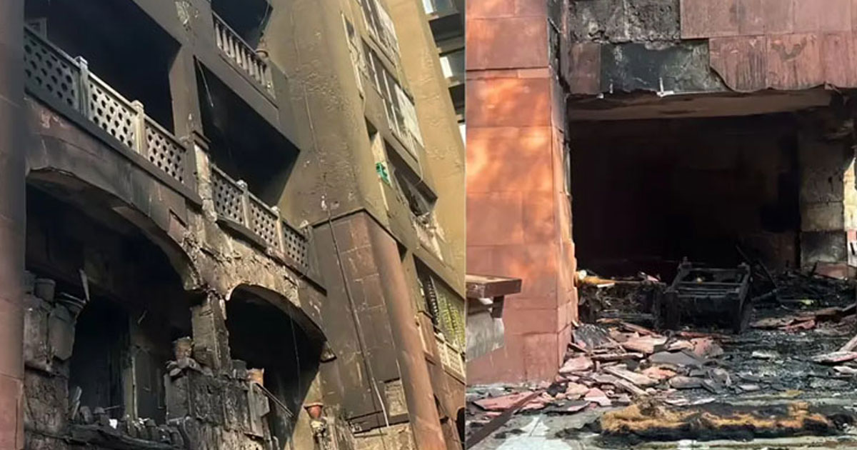 সংসদ সদস্যদের ফ্ল্যাটে ভয়াবহ আগুন