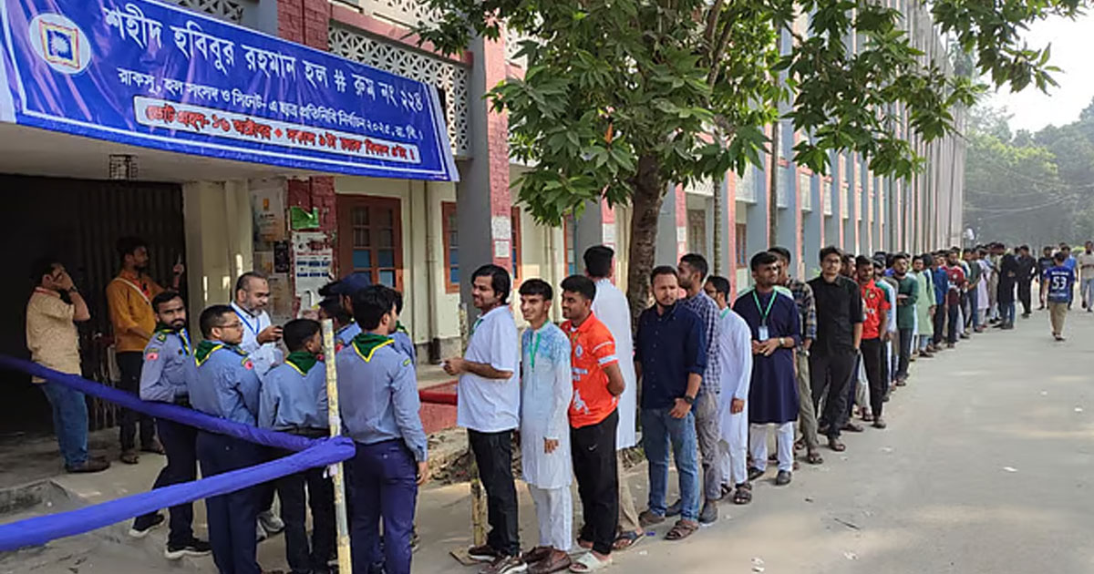 রাবি: সিনেটে ৫ ছাত্র প্রতিনিধির কে কত ভোট পেলেন