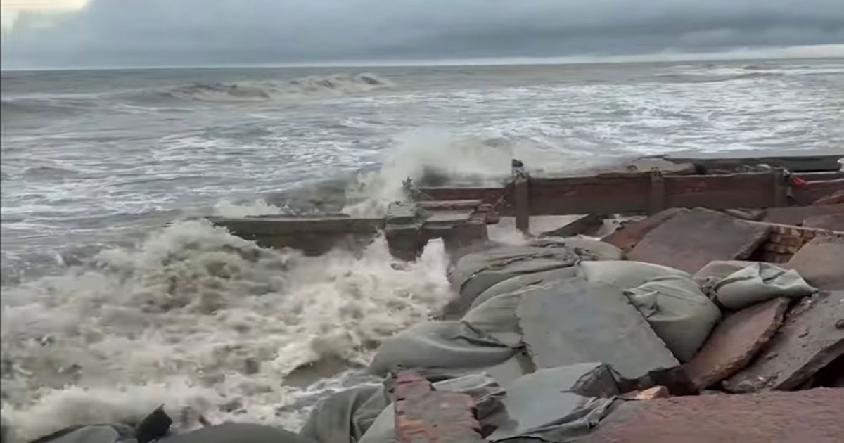 আগামী ২৪ ঘণ্টায় দক্ষিণপূর্ব বঙ্গোপসাগরে লঘুচাপের আভাস