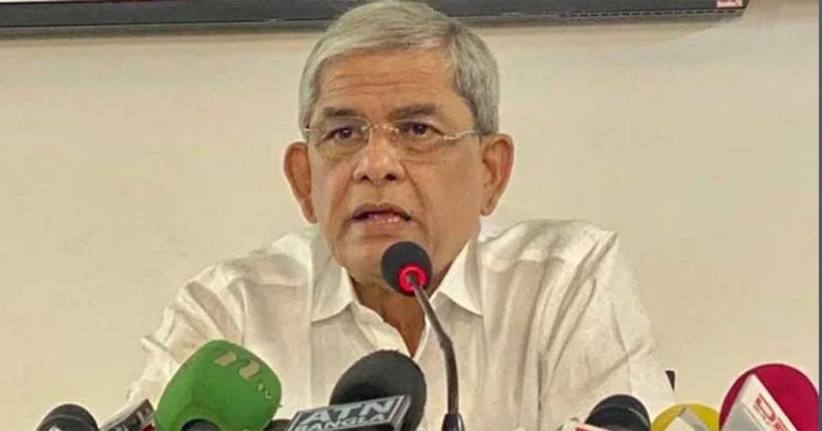সংখ্যালঘুদের বিপদে ফেলবেন না: মির্জা ফখরুল