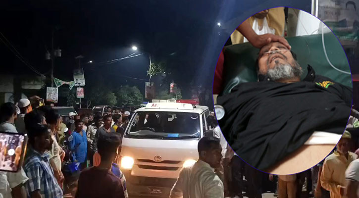 বিএনপি নেতা নিজ বাড়ির সামনে গুলিবিদ্ধ