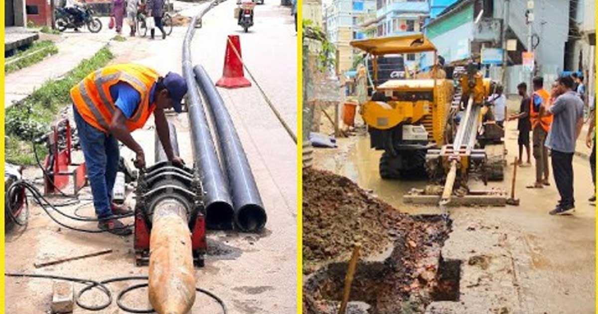 বান্দরবানে ৩৫০ কোটি টাকার সুপেয় পানি ও বর্জ্য ব্যবস্থাপনা প্রকল্পের কাজ শুরু