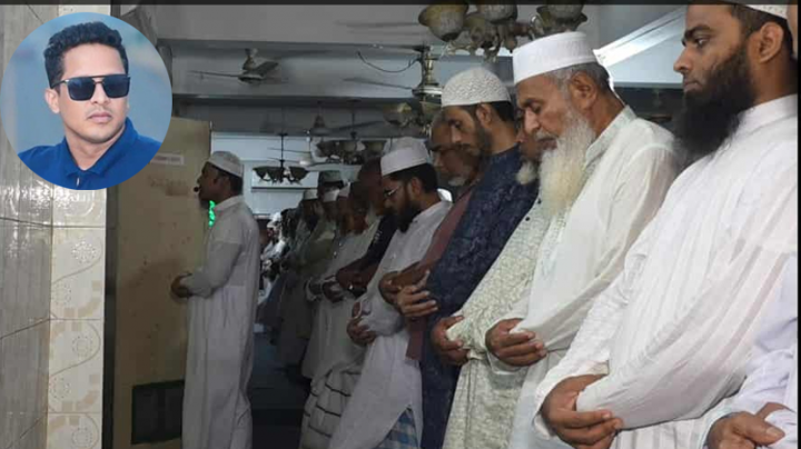 মেট্রোরেলের বিয়ারিং প্যাড পড়ে নিহত কালামের প্রথম জানাজা নারায়ণগঞ্জে সম্পন্ন