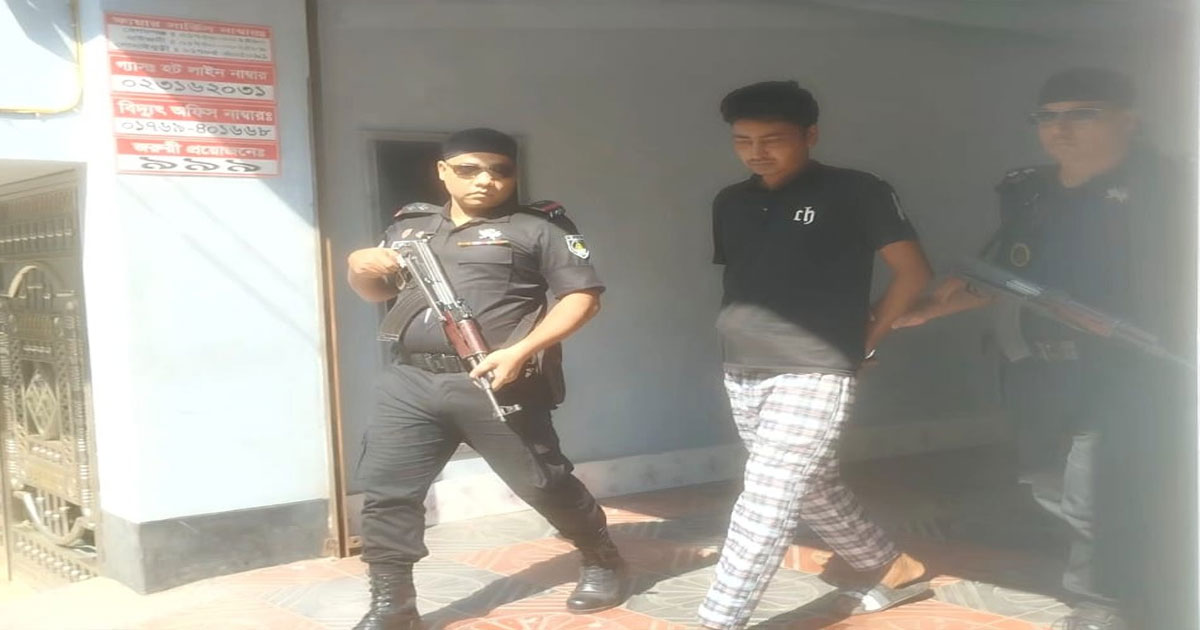 সুবর্ণচরের ত্রাস চান্দা ডাকাত  পিস্তলসহ গ্রেপ্তার