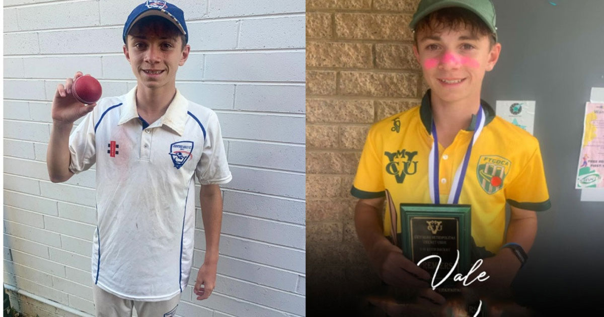 অস্ট্রেলিয়ায় ক্রিকেট বলের আঘাতে ১৭ বছরের কিশোর ক্রিকেটারের মৃত্যু