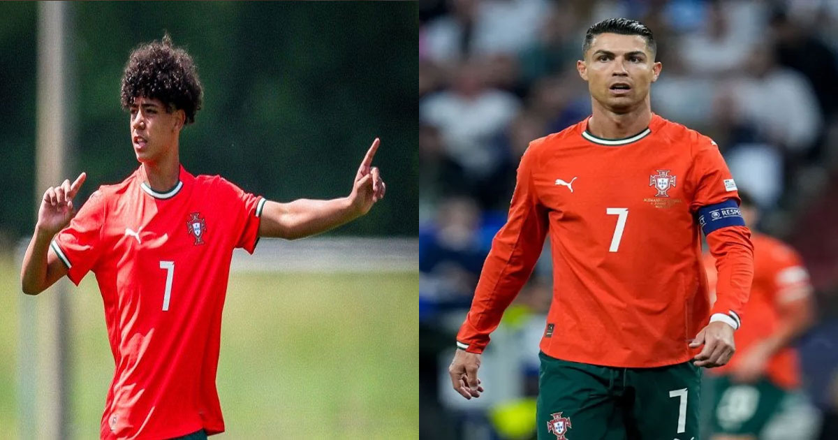 পর্তুগালের জার্সিতে রোনালদো জুনিয়রের অভিষেক: শুরু নতুন অধ্যায়
