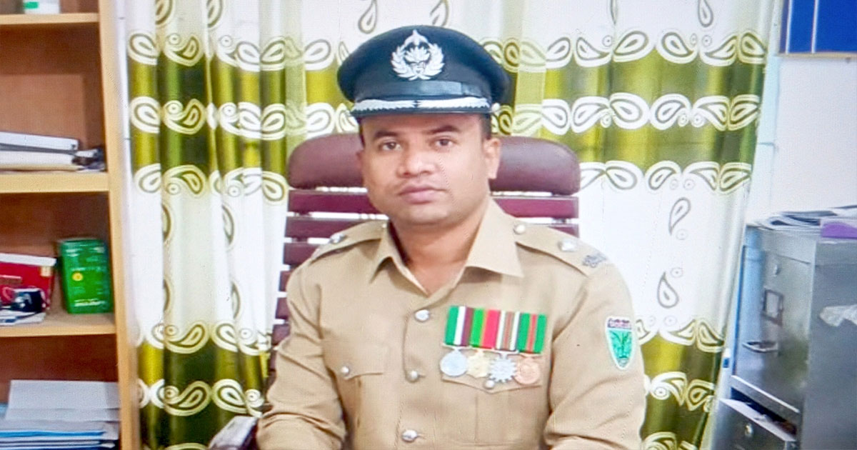 ব্লাড ক্যান্সারে হাইমচর থানার ওসি মহিউদ্দিনের মৃত্যু