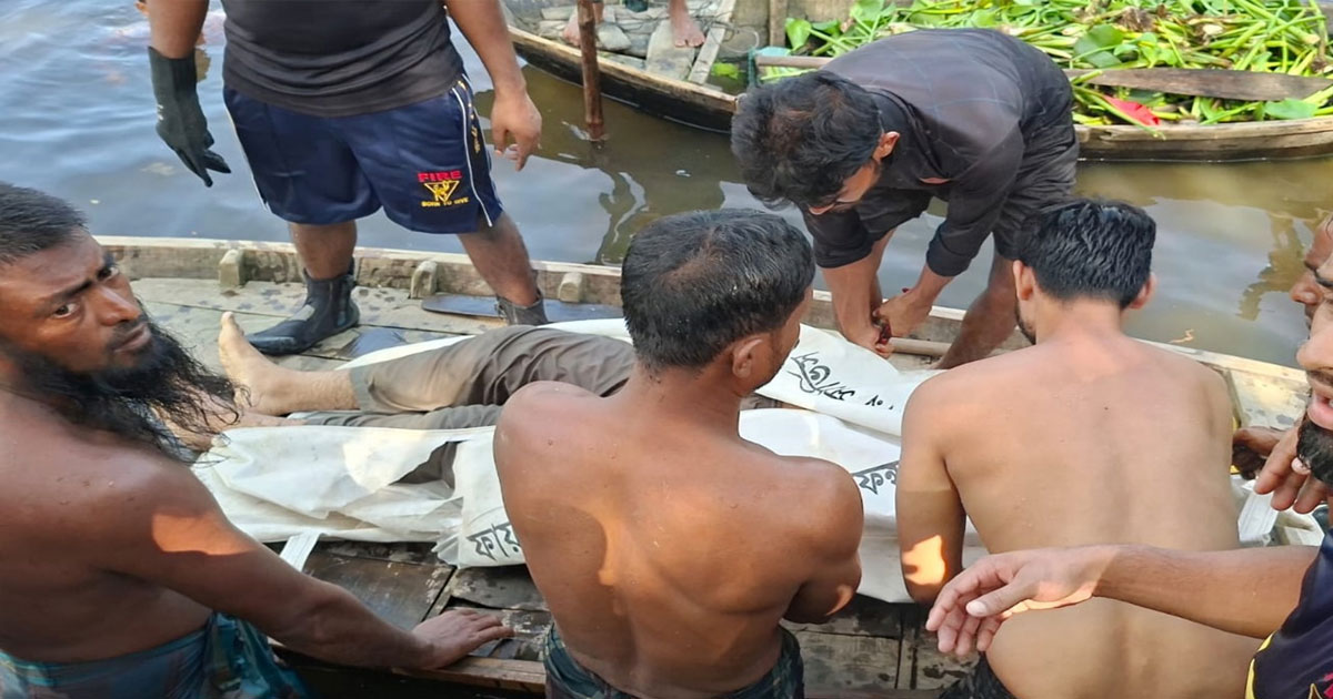 ডাকাতিয়া নদীতে গোসল করতে নেমে যুবকের মৃত্যু