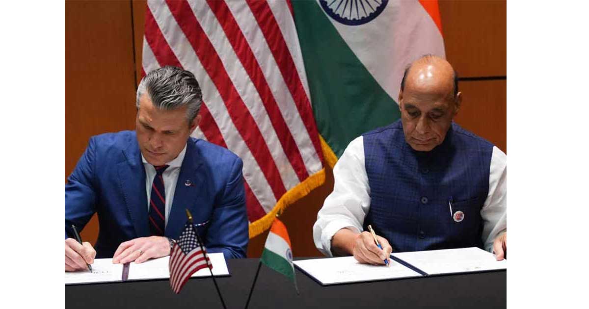 মালয়েশিয়ায় ভারত-মার্কিন প্রতিরক্ষা চুক্তি সই:  রাজনাথ-হেগসেথ আলোচনা