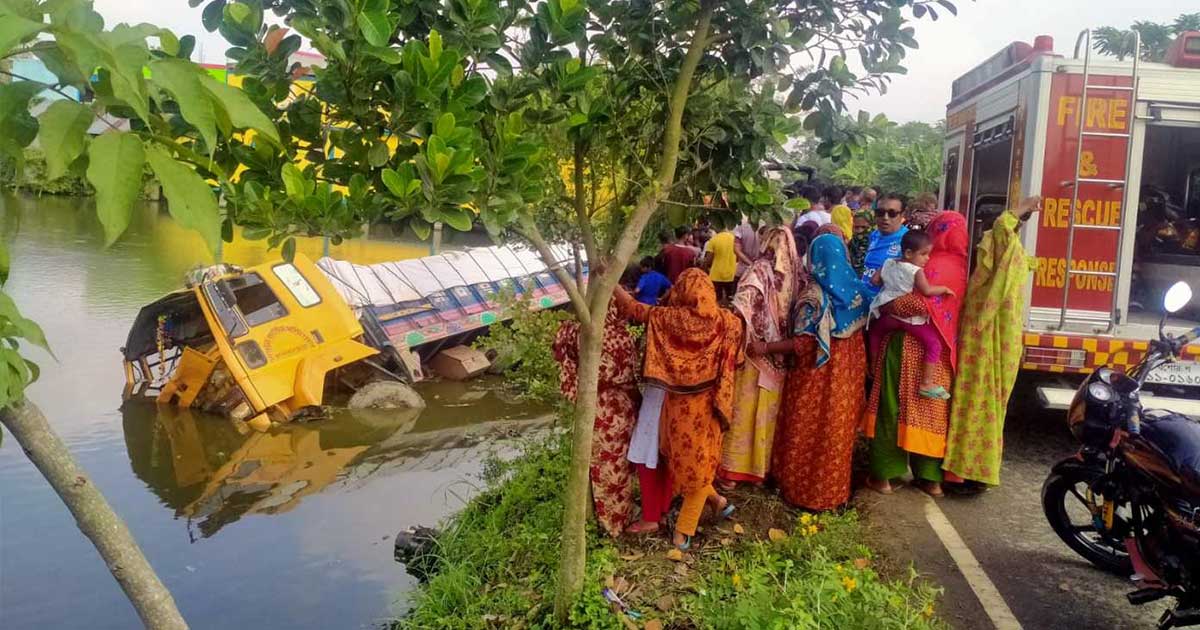 যশোর কেশবপুরে ট্রাকের ধাক্কায় নিহত ১