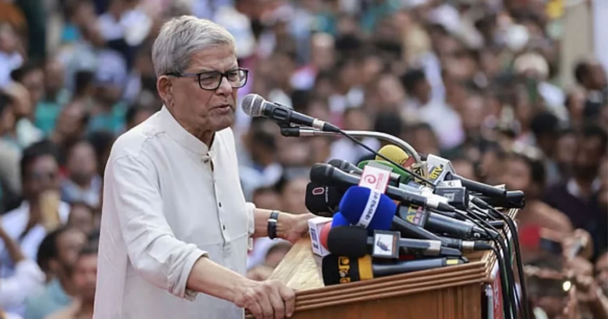 রাজধানীর নয়াপল্টনে বিএনপির সমাবেশ শুরু