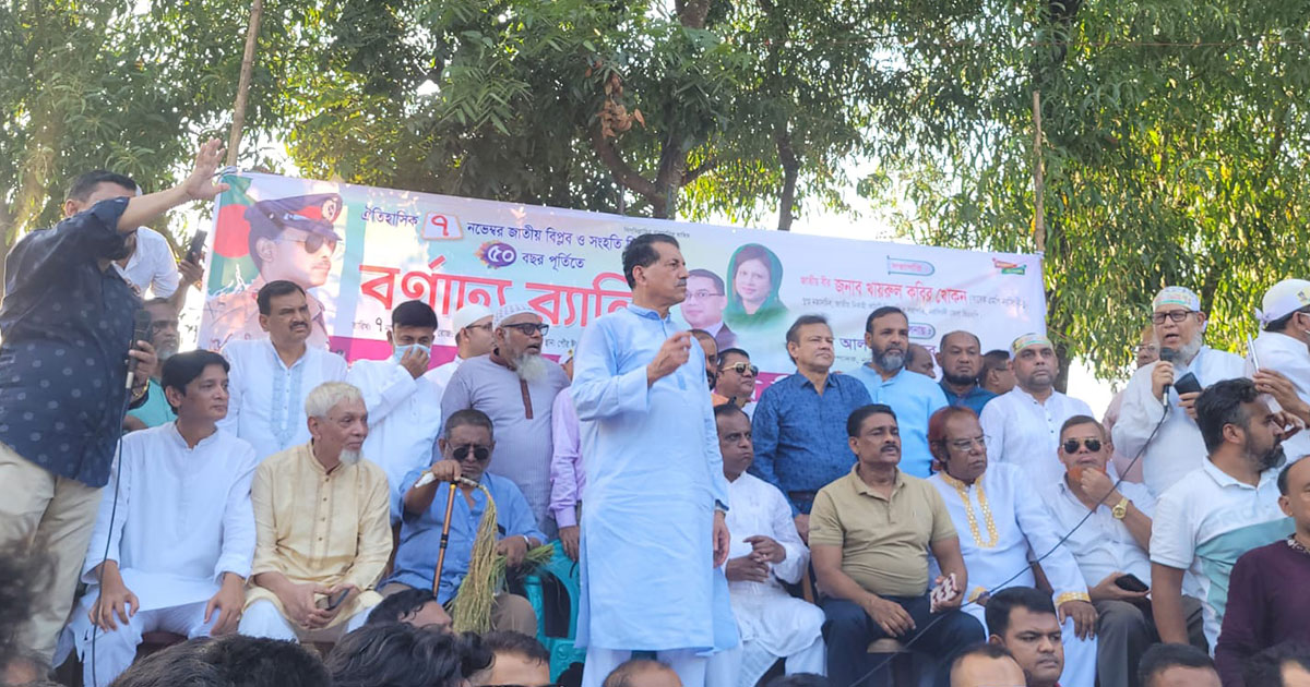 একটি ‘কালো শক্তি’ নির্বাচন ঠেকাতে উঠে পড়ে লেগেছে : খাইরুল কবির খোকন