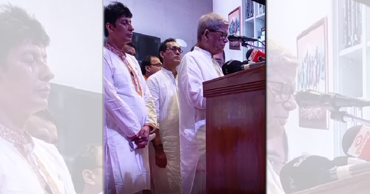 পুরোনো বিভাজন ভুলে অসাম্প্রদায়িক বাংলাদেশ গড়তে চাই : ফখরুল