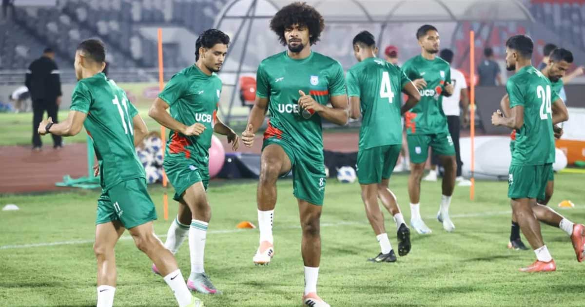 নেপালকে হারানোর লক্ষ্য নিয়ে রাতে মাঠে নামছে হামজাবাহিনী