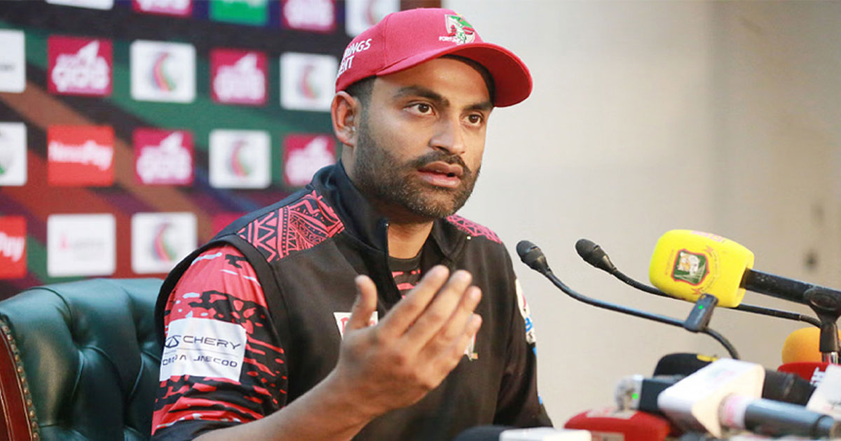 বিপিএল ২০২৫ থেকে নাম প্রত্যাহার করে নিলেন তামিম ইকবাল