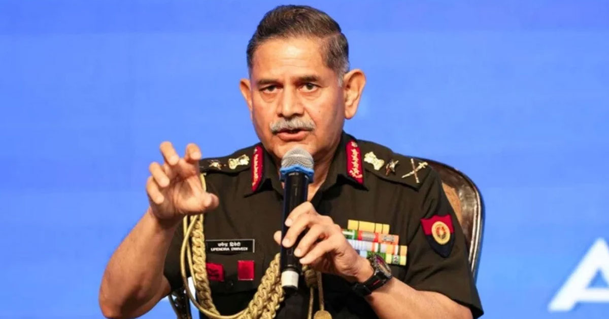 ‘যেকোনো পরিস্থিতির জন্য প্রস্তুত’, ভারতীয় সেনাপ্রধানের হুঁশিয়ারি