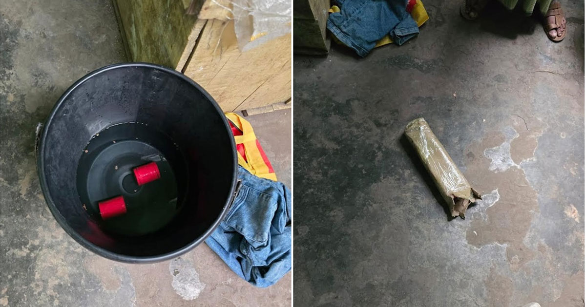 ঢাকার দারুস সালাম থেকে ৬ ককটেল উদ্ধার