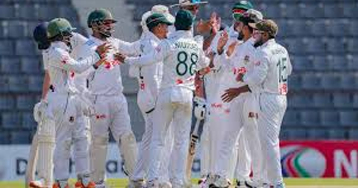 প্রথম ইনিংসে ৪৭৬ রানে থেমেছে বাংলাদেশ