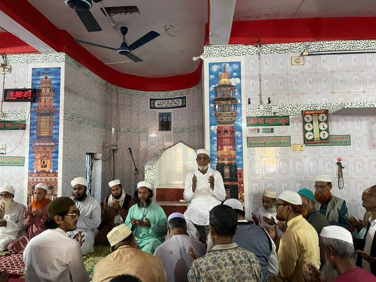 তারেক রহমানের শুভ জন্মদিন উপলক্ষে বাউফলে মিলাদ মাহফিল