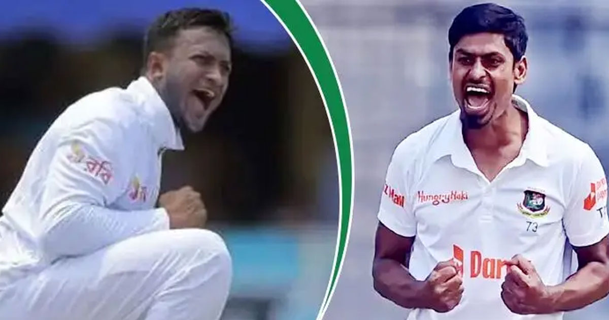 সাকিবের রেকর্ড ছুঁলেন তাইজুল