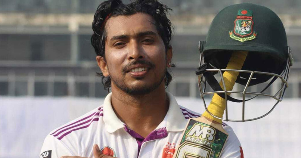 অল্পের জন্য ডাবল সেঞ্চুরি বঞ্চিত সৌম্য