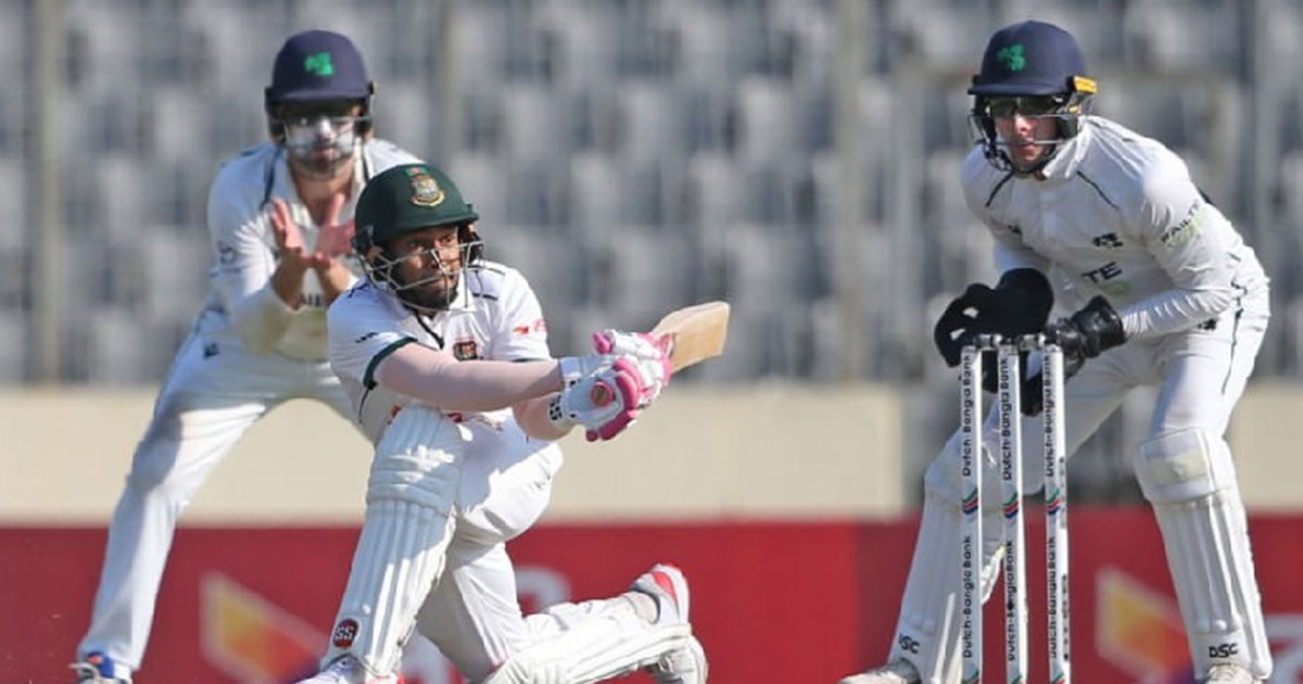 মুশফিকের শততম টেস্টে আয়ারল্যান্ডকে হোয়াইটওয়াশ করল বাংলাদেশ