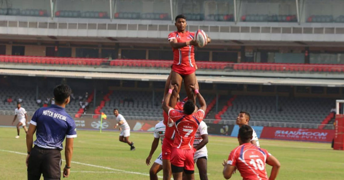 নেপালের কাছে পরাজিত বাংলাদেশ রাগবি দল