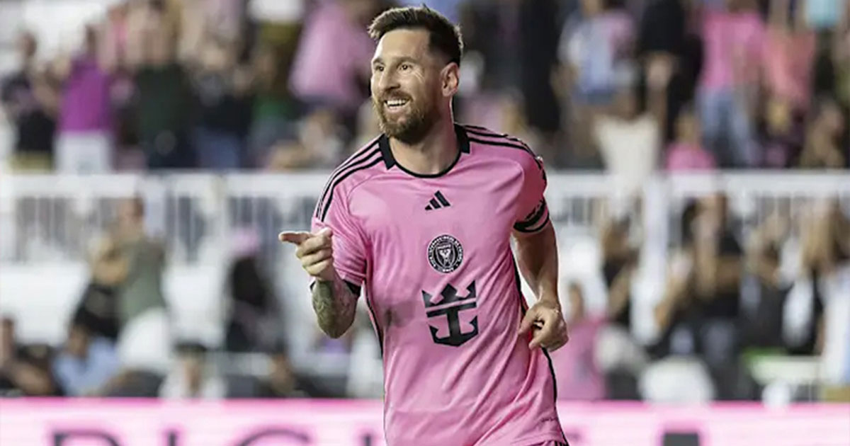 মেসির জাদুতে ফাইনালে ইন্টার মায়ামি