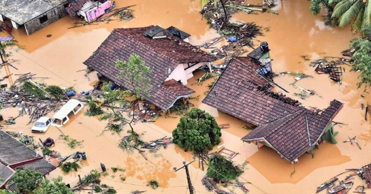 শ্রীলঙ্কায় পাহাড় ধসে দেড়শো বাড়ি মাটির নিচে, নিহত বেড়ে ৪৪