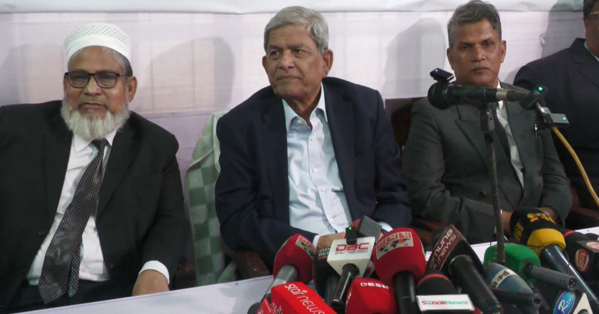 ভিন্নমত প্রকাশ করলে তাকে শত্রু হিসেবে দেখা হয়: ফখরুল