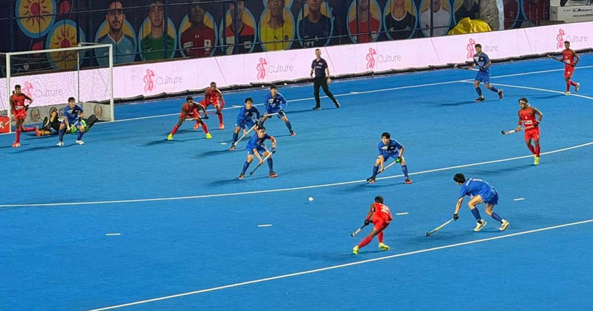 আমিরুলের হ্যাটট্রিকে দক্ষিণ কোরিয়াকে থামাল বাংলাদেশ