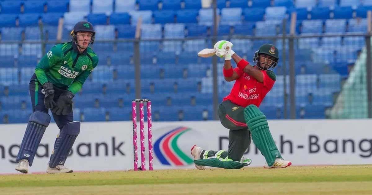 আয়ারল্যান্ডের বিপক্ষে সিরিজ জিতল বাংলাদেশ