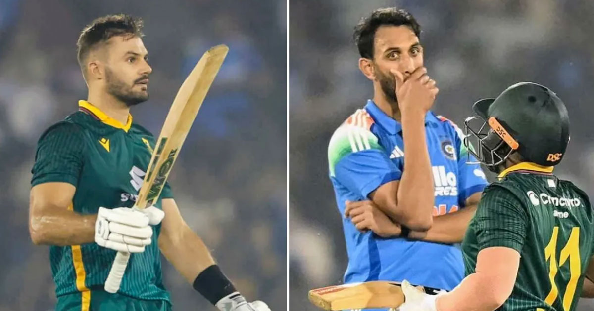 মারক্রামের সেঞ্চুরিতে ভারতের বিপক্ষে সমতায় দক্ষিণ আফ্রিকা