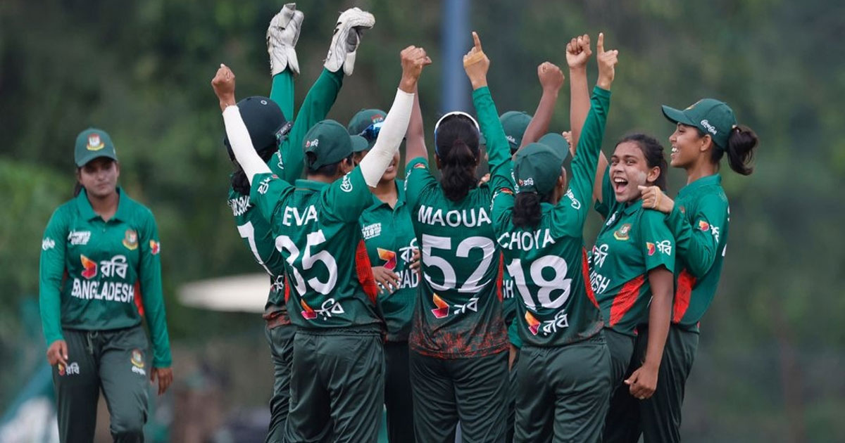 সিরিজে সমতা আনলো বাংলাদেশ অনূর্ধ্ব-১৯ নারীদল