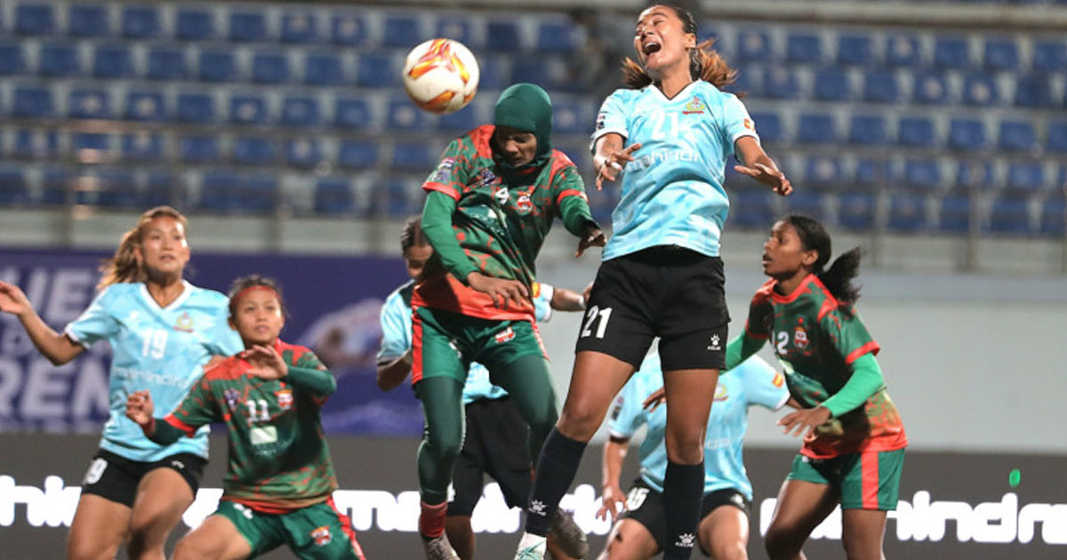 নেপালে চার গোলের আঘাতে ছন্দহারা নাসরিন