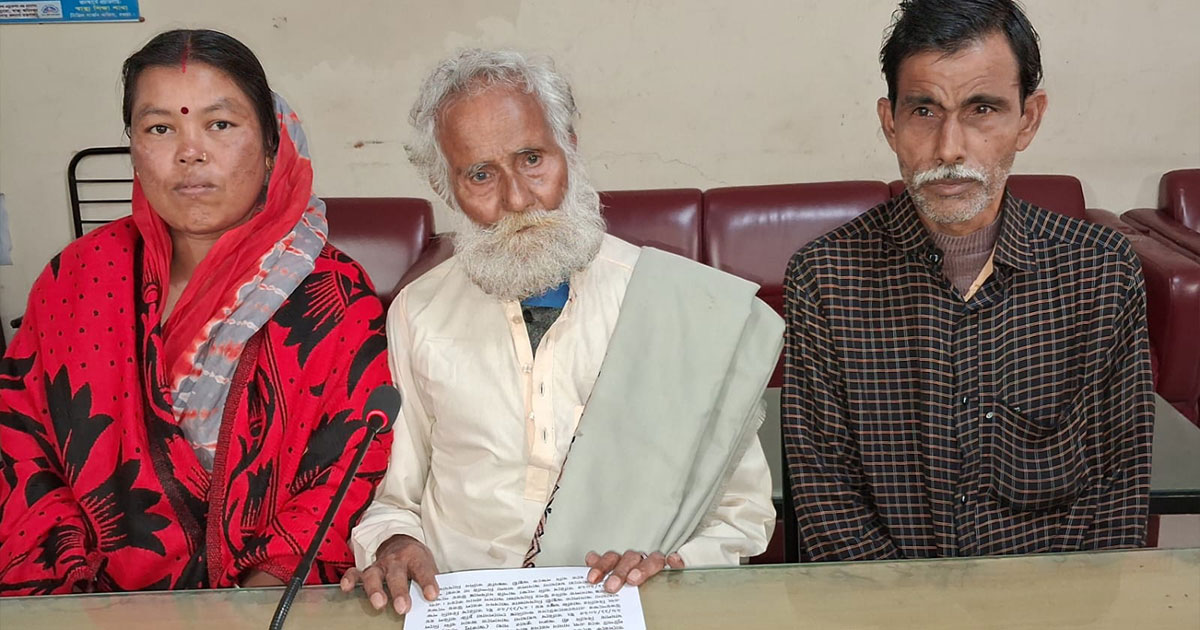 সারিয়াকান্দিতে  সংখ্যালঘু পরিবারকে উচ্ছেদ