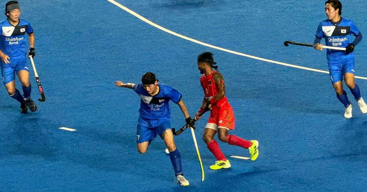 আমিরুলের হ্যাটট্রিকে শক্তিশালী দক্ষিণ কোরিয়াকে হারাল বাংলাদেশ