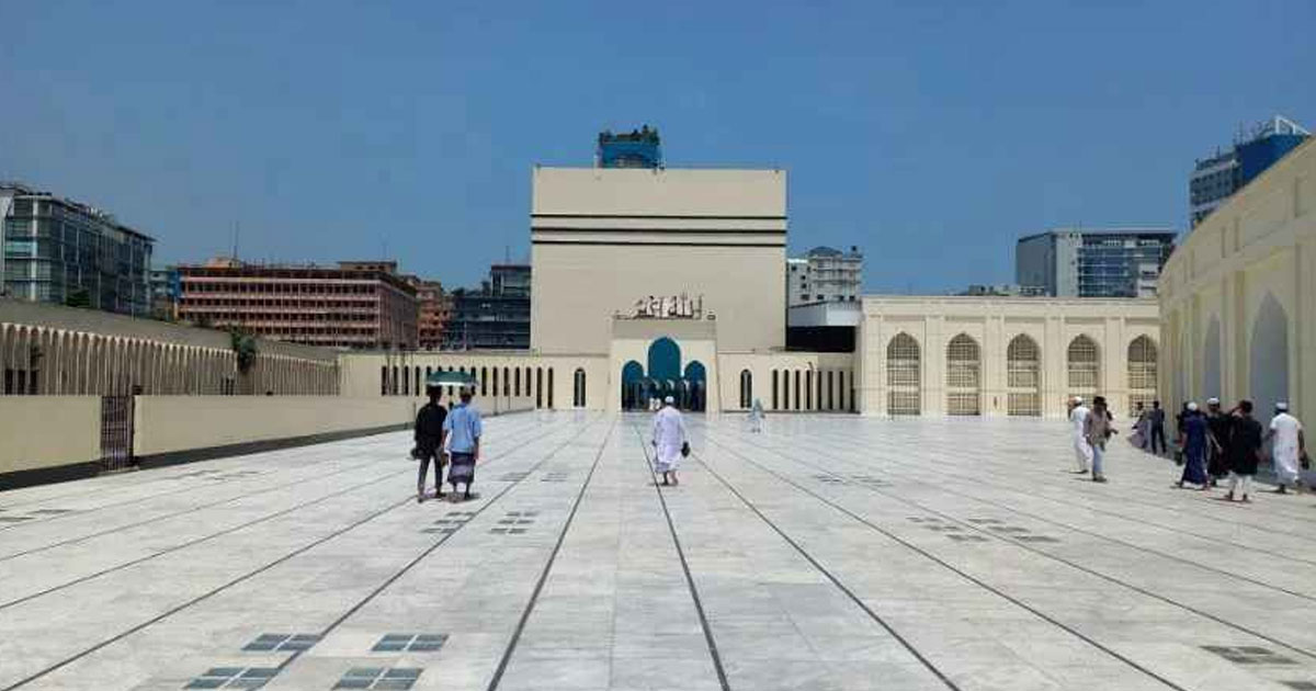 দুশো কোটির প্রকল্পে বদলে যাচ্ছে বায়তুল মোকাররমের চেহারা