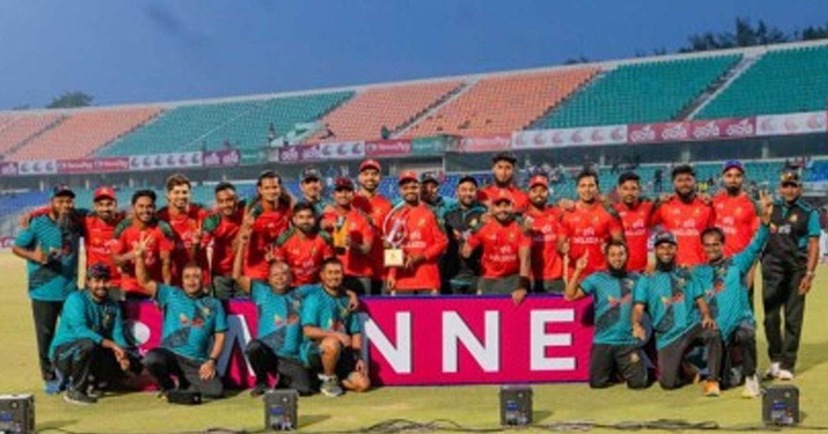 অদ্রিতের সেঞ্চুরিতে বাংলাদেশ অনূর্ধ্ব–১৭ দলের দাপুটে জয়