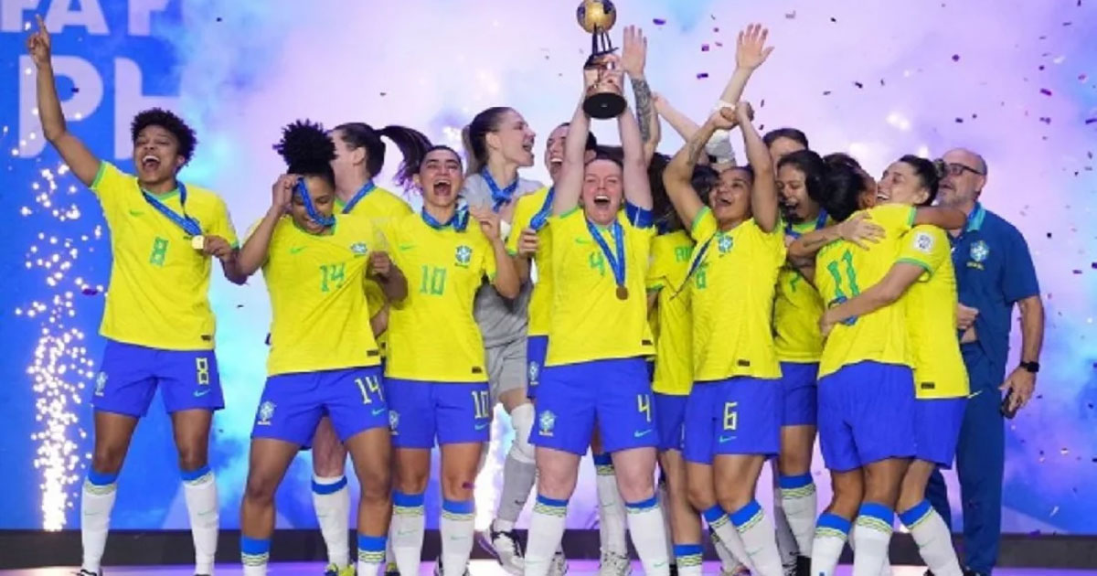 প্রথমবার ফুটসাল বিশ্বকাপ জিতল ব্রাজিলের মেয়েরা