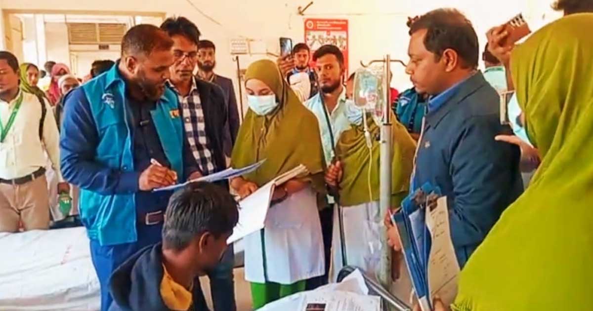 শ্রীপুর উপজেলা স্বাস্থ্য কমপ্লেক্সে দুদকের অভিযান