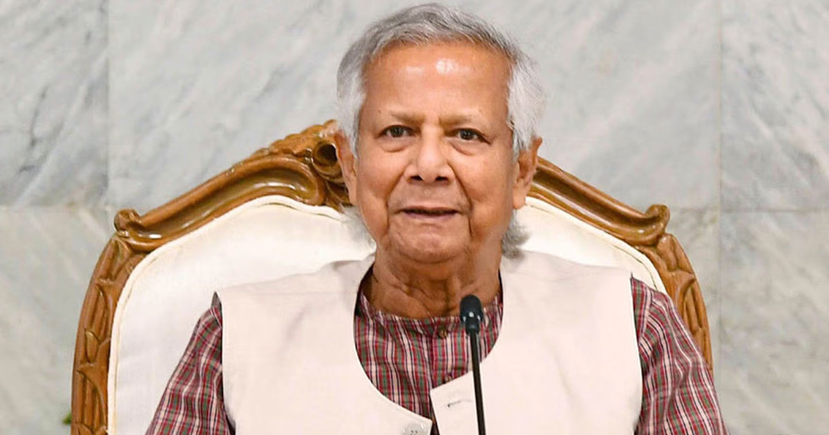 তফসিল ঘোষণা করায় নির্বাচন কমিশনকে প্রধান উপদেষ্টার শুভেচ্ছা