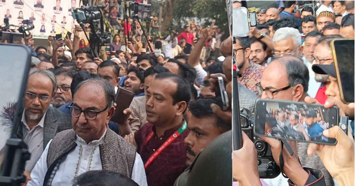 গুলিবিদ্ধ হাদিকে দেখতে গিয়ে ঢামেকে তোপের মুখে মির্জা আব্বাস