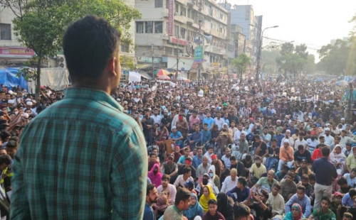 আওয়ামী লীগ নিষিদ্ধ অনুরোধ নয়, ছাত্র-জনতার সিদ্ধান্ত : হাসনাত আব্দুল্লাহ