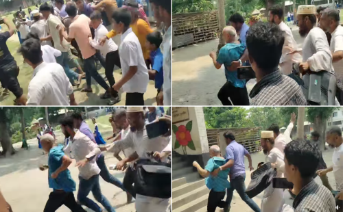 ছাত্রীকে কুপ্রস্তাব, প্রধান শিক্ষককে গণপিটুনি