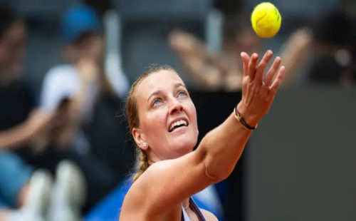 ইতালিয়ান ওপেনে প্রথম জয় নিশ্চিত করেছেন কেভিটোভা