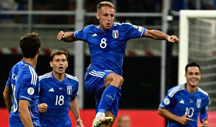 ইতালি-এস্তোনিয়া : বিশ্বকাপ বাছাইপর্বের ম্যাচটি গেউইস স্টেডিয়ামে অনুষ্ঠিত হবে