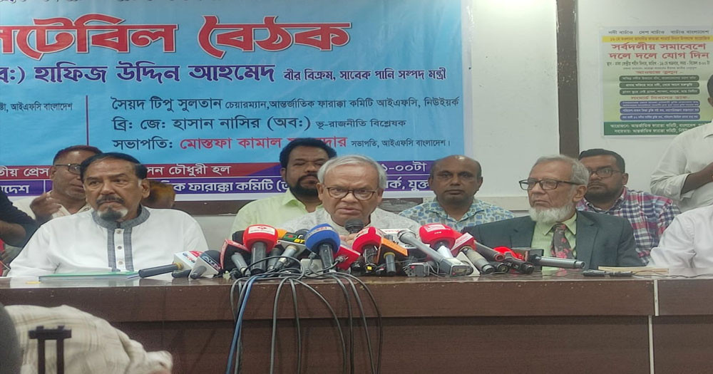 আমরা ভয়ংকর এক প্রাকৃতিক বিপর্যয়ের দিকে যাচ্ছি: রিজভী